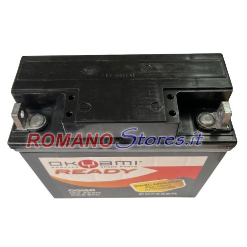 BATTERIA SIGILLATA PRECARICATA 12V / 22 Ah OKYAMI OG19R POTENZIATA CCA270