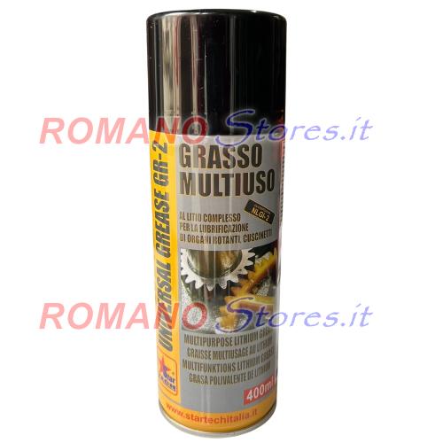 BOMBOLETTA STARTECH GRASSO SPRAY MULTIUSO AL LITIO ML400