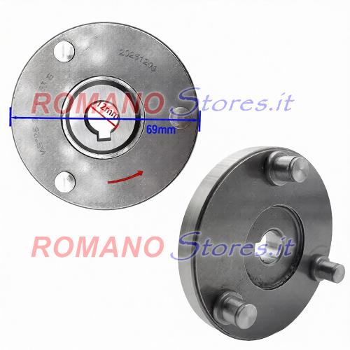 INGRANAGGI MOTORE PY36V250W 37T 40mm con Frizione Destra 69 mm