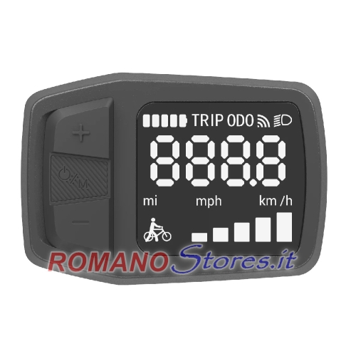 DISPLAY A 19 DIGIT LED UART 36V ANANDA D19 C/CONNETTORE 270 mm.
