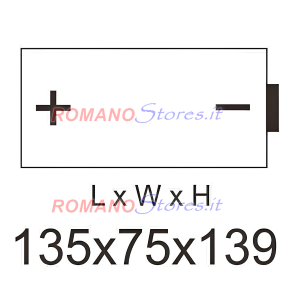 BATTERIAE EXIDE SIGILLATA PRECARICATA 12V / 9AH AGM 12-9 = YB9-B