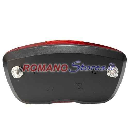 FANALE POSTERIORE AL PORTAPACCO CON BATTERIE 3 LED 