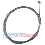 CAVO FILO FRENO FRIZIONE MOTO E SCOOTER MM.1.9x2500 TESTA CILINDRICA 9x8 mm.