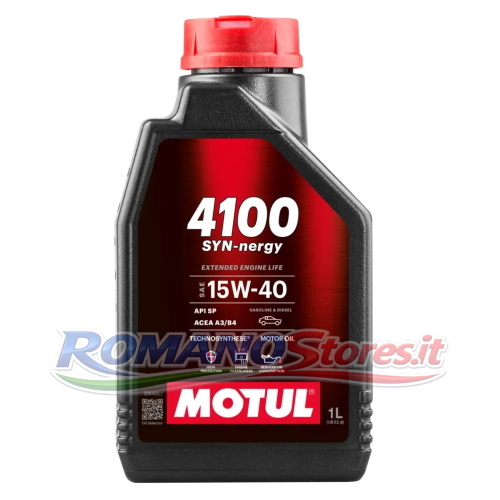 OLIO MOTUL 4100 SYN-NERGY 15W40 LT.01