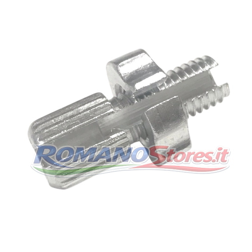10 x REGOLATORE IN ALLUMINIO PER LEVA FRENO CICLO D. 6 x 16 mm Passo 1.0