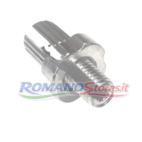 10 x REGOLATORE IN ALLUMINIO PER LEVA FRENO CICLO D. 6 x 16 mm Passo 1.0
