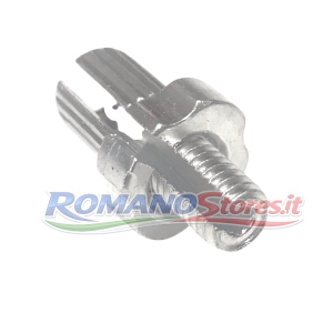 10 x REGOLATORE IN ALLUMINIO PER LEVA FRENO CICLO D. 6 x 16 mm Passo 1.0