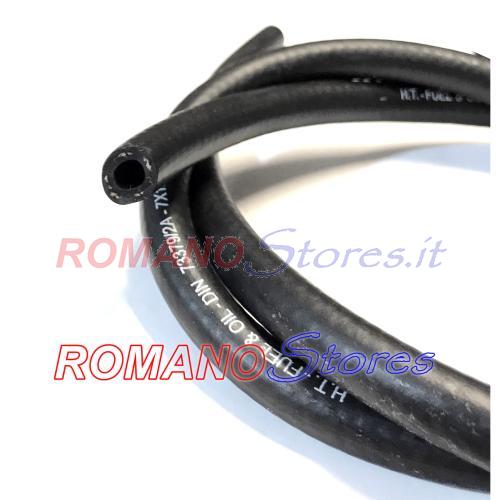 TUBO CARBURANTE TELATO NERO D. 7x13-10 BAR AUTOESTINGUENTE